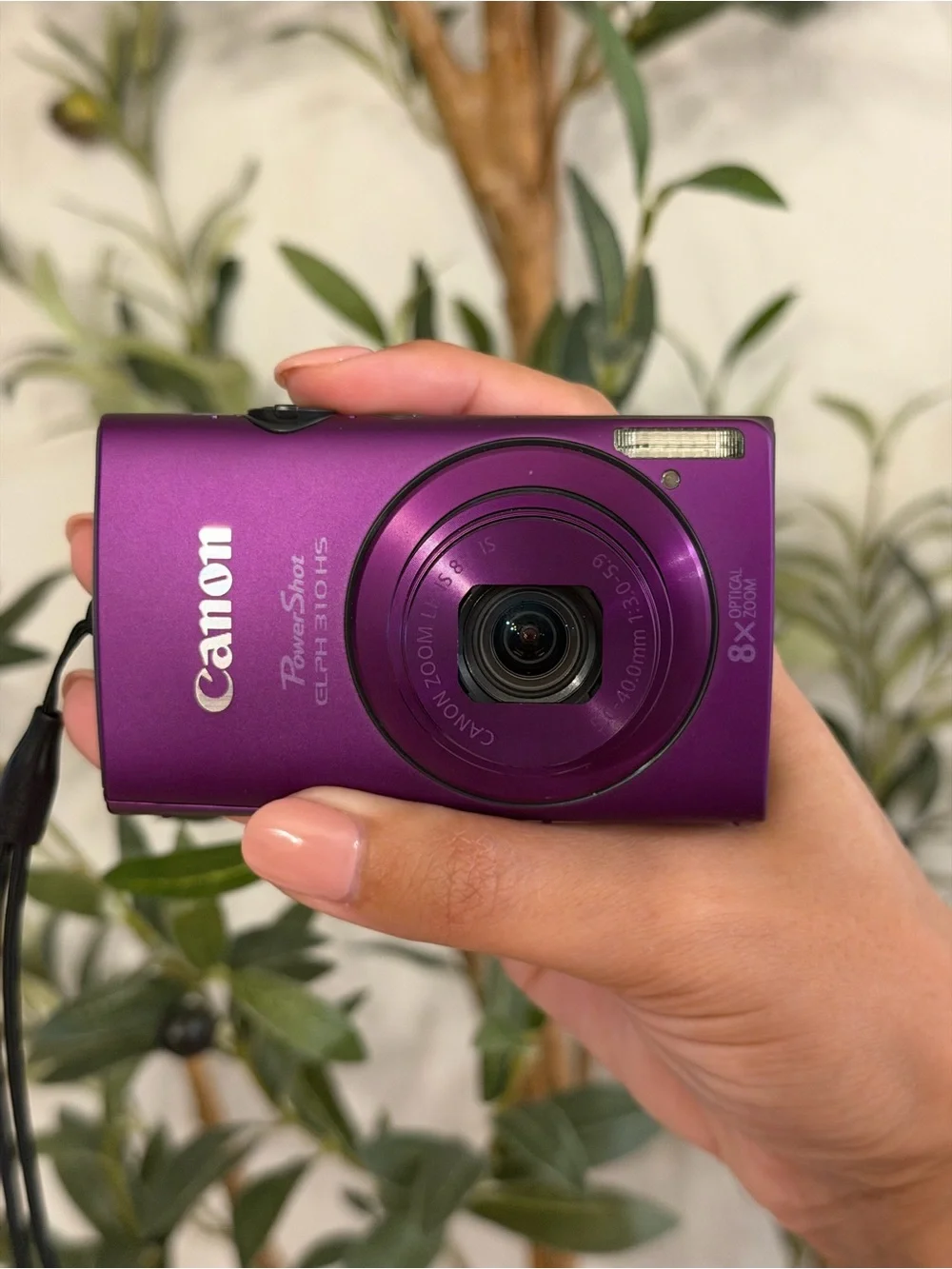 Canon PowerShot ELPH 310 HS 12.1MP Digital Camera - Purple